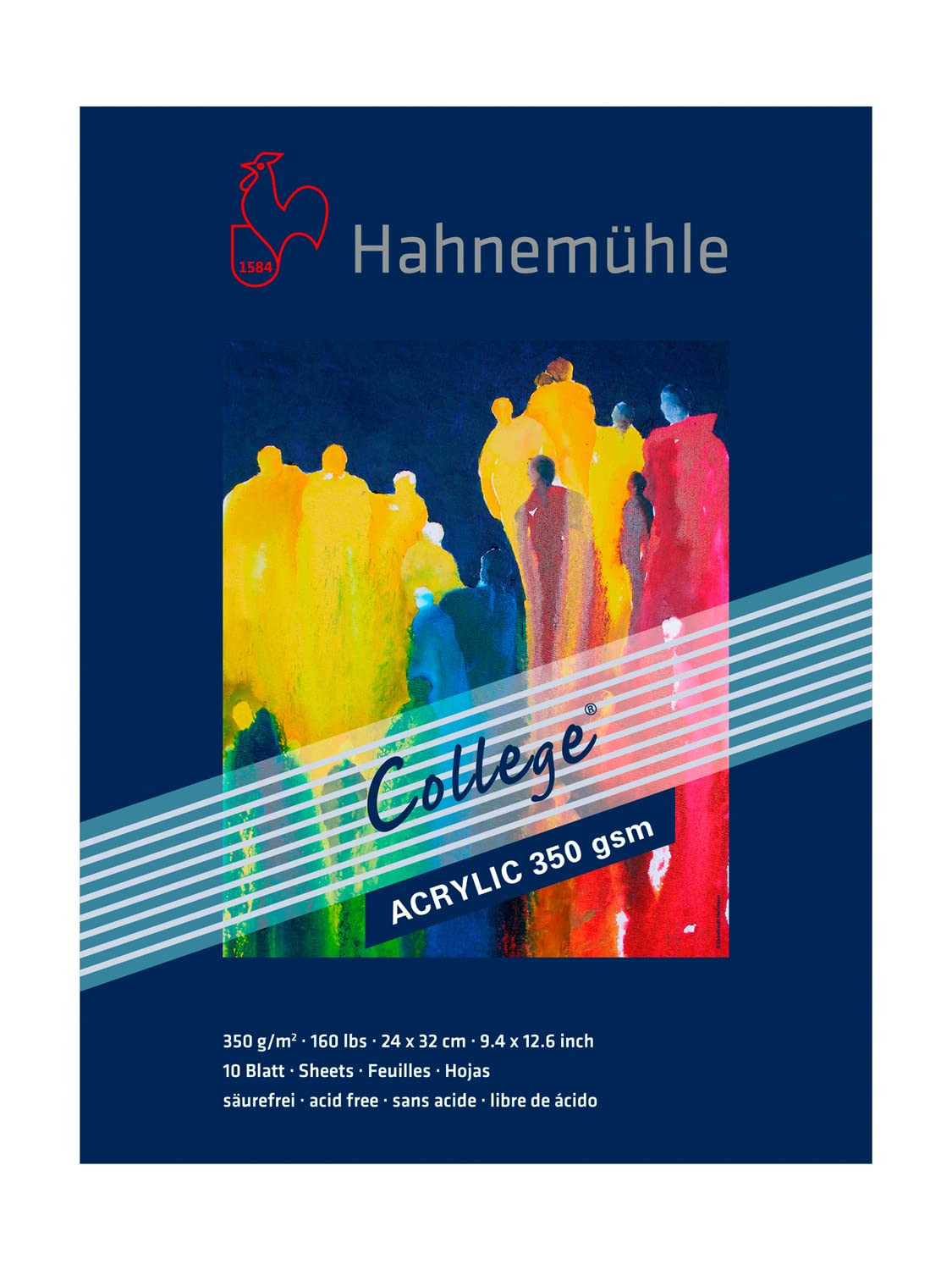 hahnem-hle-college-acrylmalkarton-350-g-m-24x32-cm-10-blatt-naturwei image 2