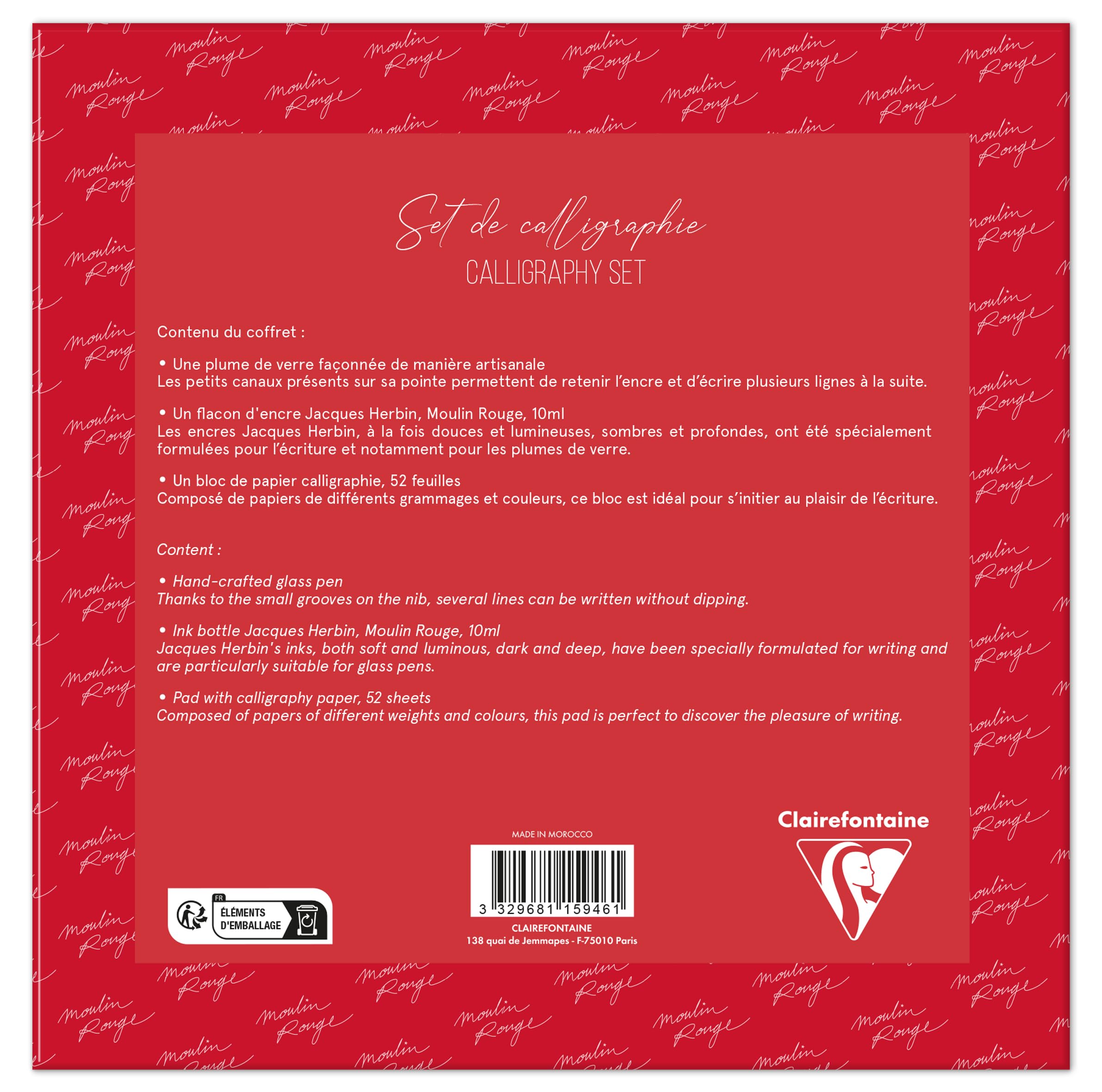 clairefontaine-moulin-rouge-kalligraphie-set-812449c-mit-glasfeder image 2