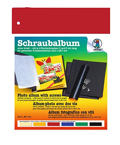 ursus-schraubalbum-25400015-sonnengelb-24-2-x-30-7-cm-mit-4-buchschrauben image 8