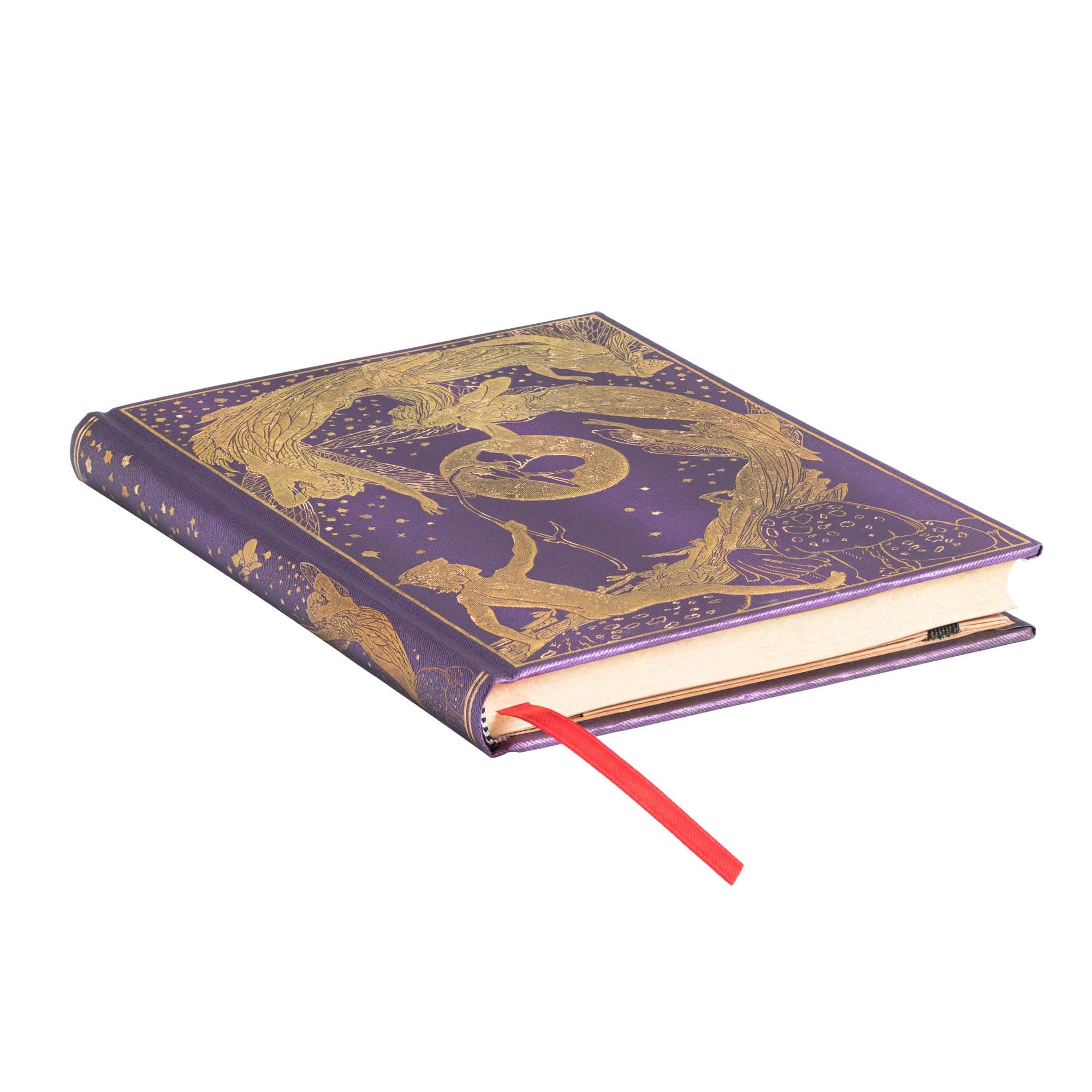 paperblanks-hardcover-notizbuch-violet-fairy-midi-liniert-120x180-mm image 3