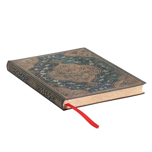 paperblanks-turquoise-chronicles-midi-journal-unliniert-flexi-softcover-100-gsm image 6