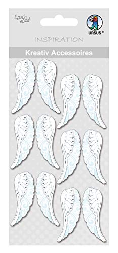 ursus-564000293-kreativ-accessoires-fl-gel-silber-6-st-ck-selbstklebend image 3