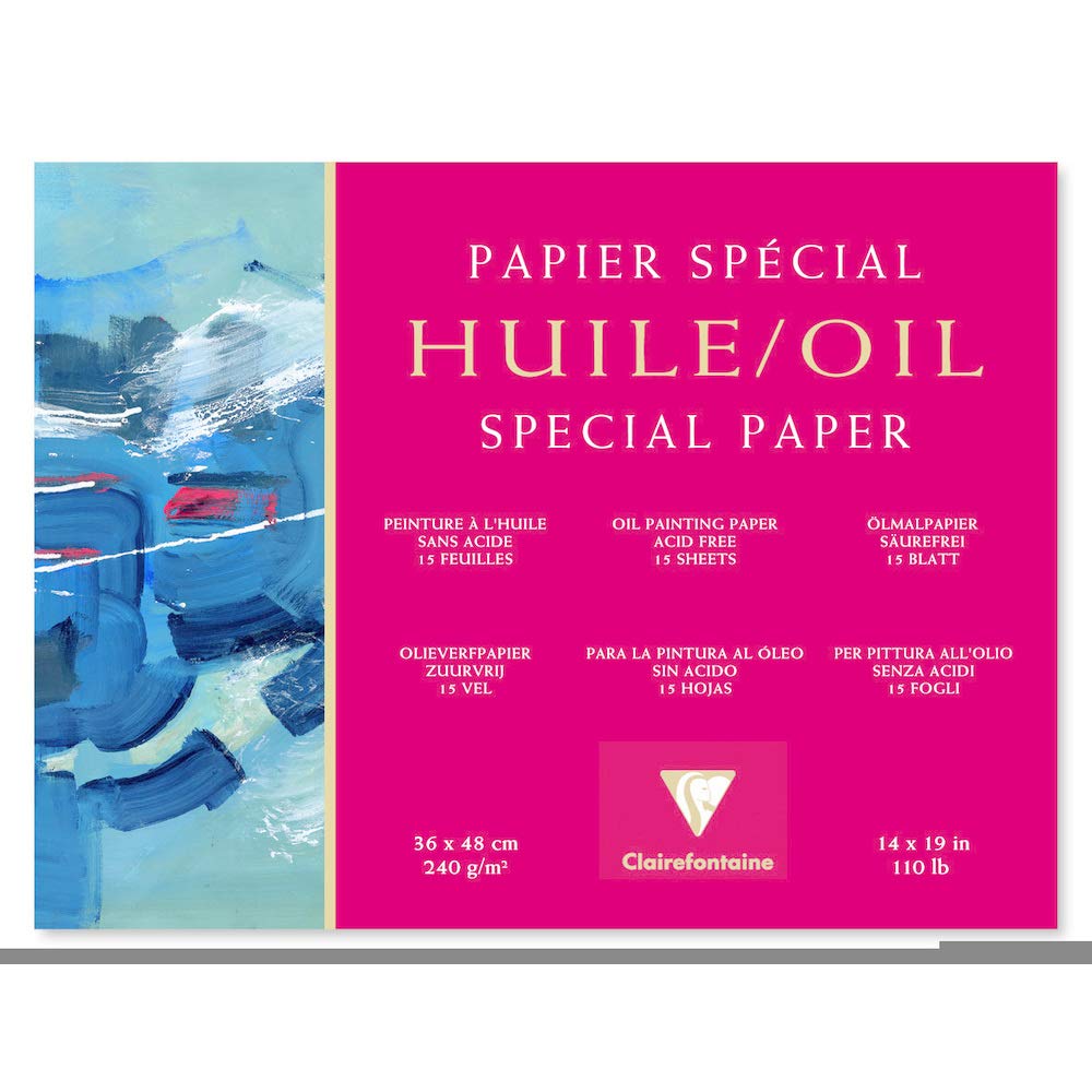 clairefontaine-96492c-huile-lpapier-block-24-x-30-cm-240-g-25-blatt-wei image 7