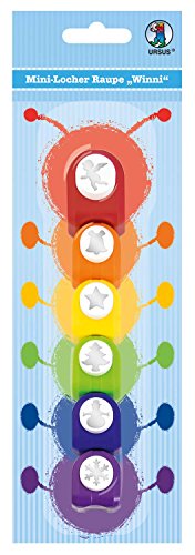ursus-mini-locher-raupe-winni-set-mit-6-stanzern-kunststoff-mit-metallstanze-f-r image 5