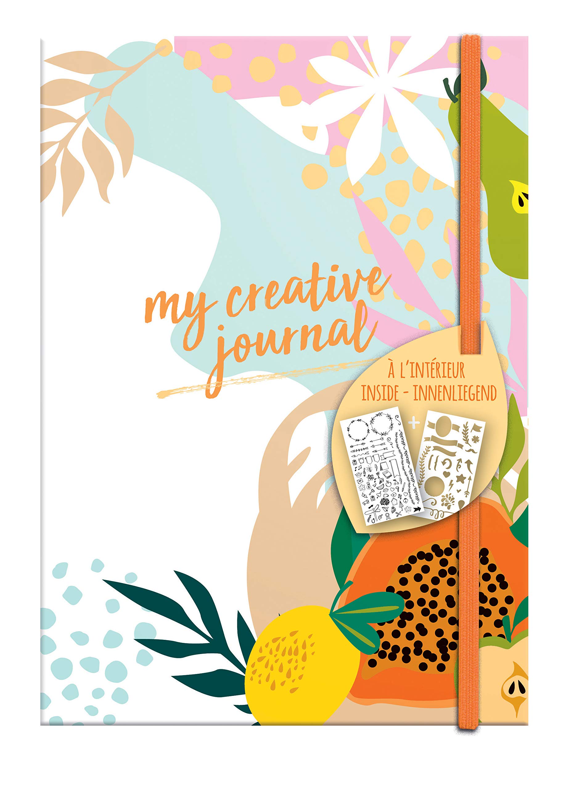 clairefontaine-97404c-my-creative-journal-heft-din-a5-dot-90-g-m-208-seiten-myst image 8