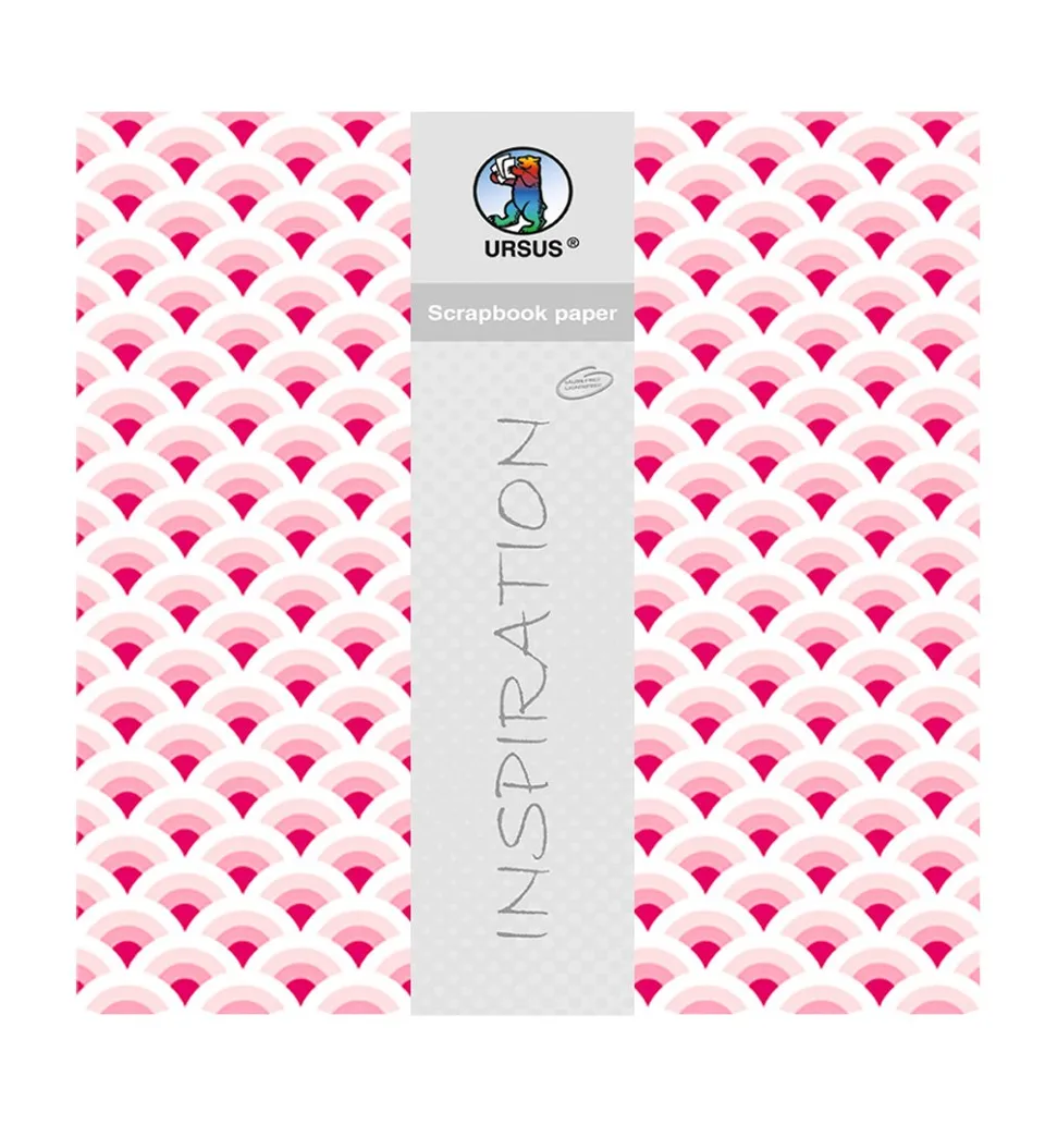 ursus-lotta-2-scrapbook-papier-30-5-x-30-5-cm-motiv-128-5-blatt-designkarton image 1