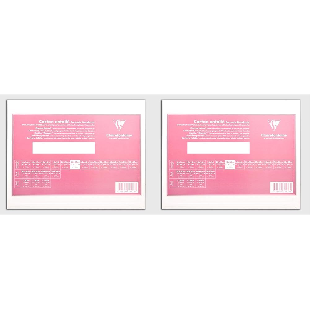 clairefontaine-33977c-malkarton-leinwand-3-mm-30-x-40-cm-wei-hochformat image 7