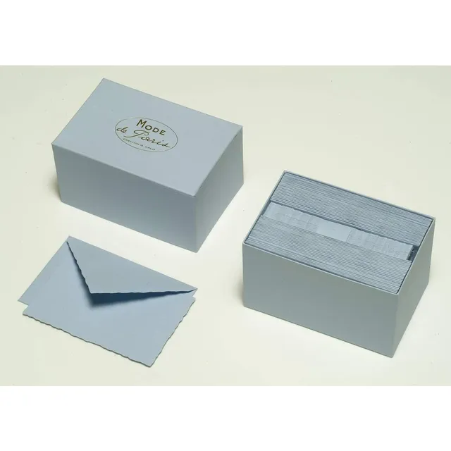 g-lalo-92302l-korrespondenz-set-mode-de-paris-30-karten-30-umschl-ge-blau image 1