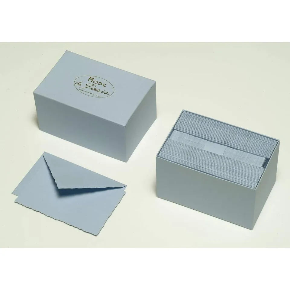 g-lalo-92302l-korrespondenz-set-mode-de-paris-30-karten-30-umschl-ge-blau image 1