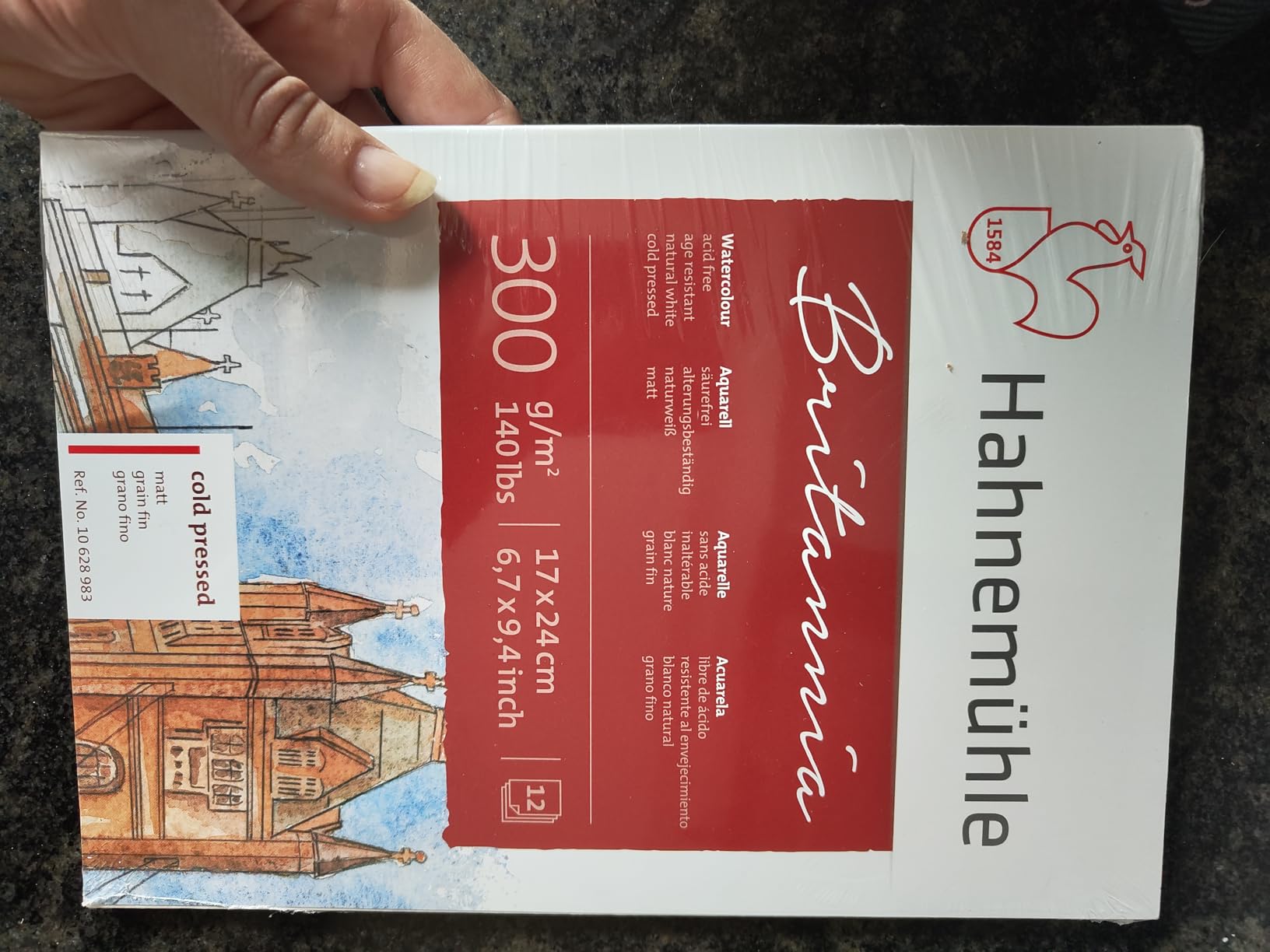 Traumhaftes Papier für Lasuren