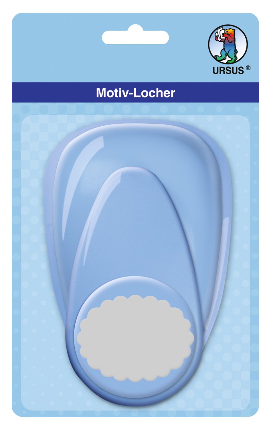 ursus-motivlocher-mit-hebel-maxi-fisch-50-8-mm-blau image 5