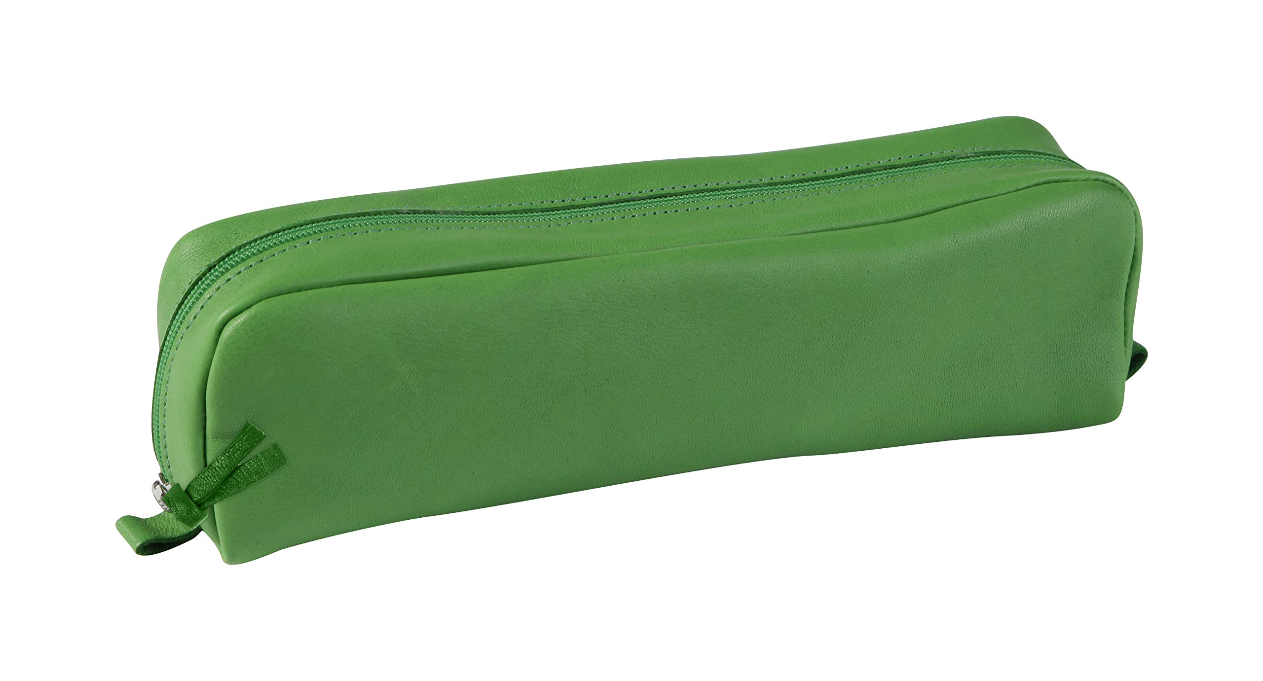 clairefontaine-8315c-schlamperm-ppchen-leder-21x4x6-cm-grasgr-n image 1