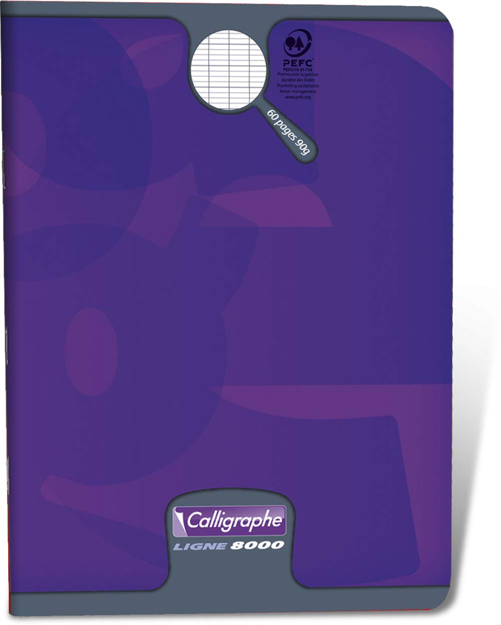 clairefontaine-calligraphe-schulhefte-a4-24x32-cm-90g-franz-sische-lineatur-10er image 5