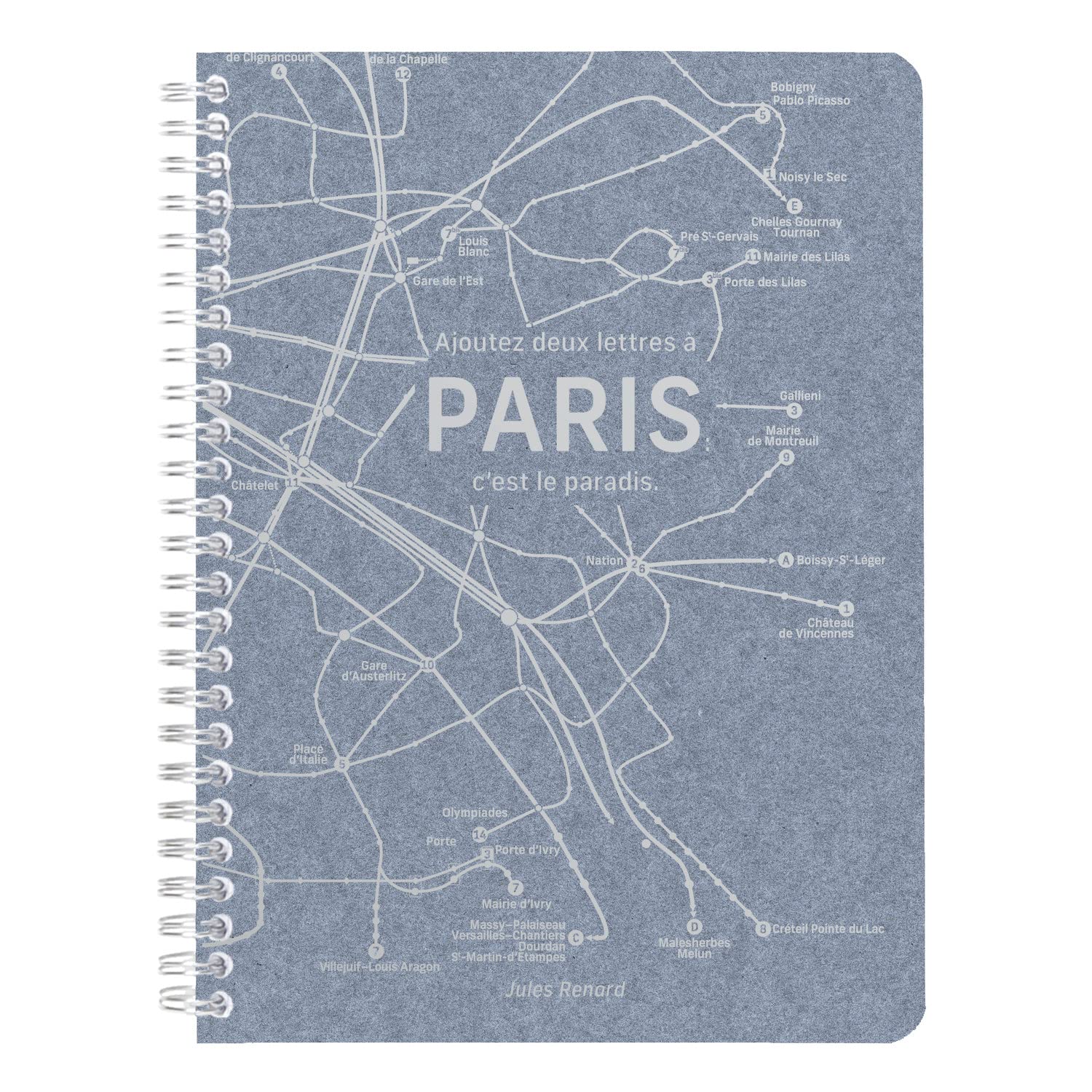 clairefontaine-83536c-notizheft-jeans-metro-a5-74-blatt-liniert-mit-doppelspiral image 5
