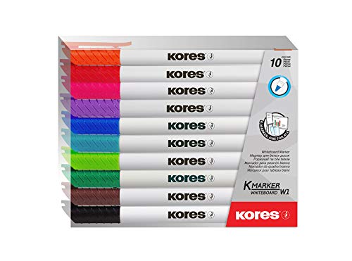 kores-k-marker-whiteboard-marker-set-10-farben-feine-spitze image 8