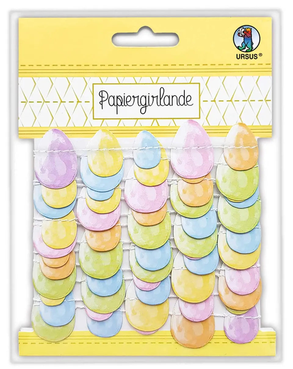 ursus-56280000f-papiergirlande-bunte-ostereier-2-5-m-300-g-qm image 1