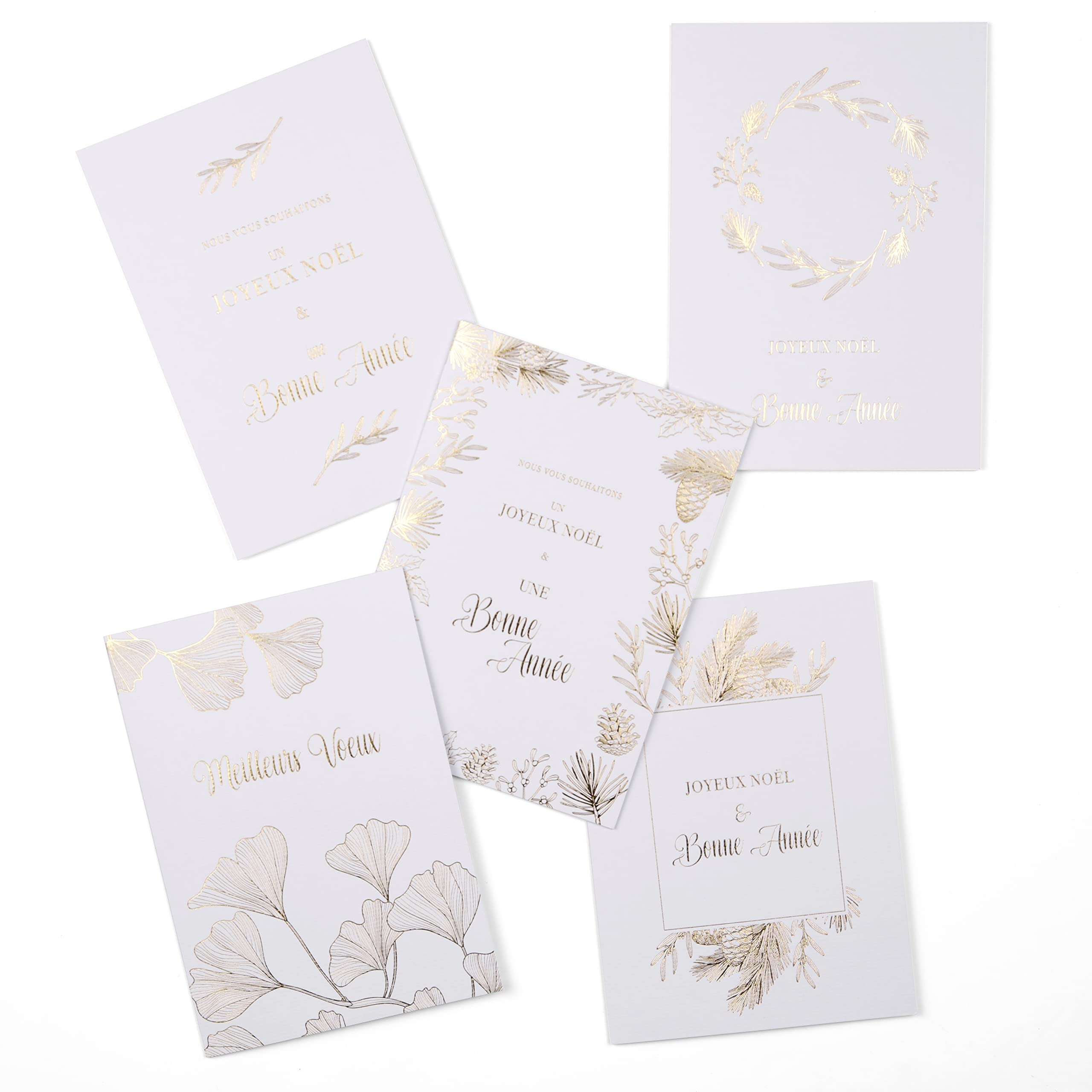 clairefontaine-lalo-32601l-weihnachts-korrespondenzset-5-verg-doppelkarten-mit-g image 3