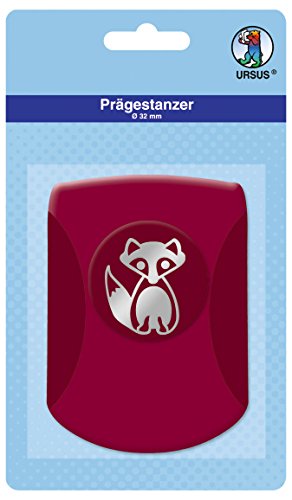 ursus-pr-gestanzer-fuchs-rosa-32-mm-f-r-papier-180-240g image 3