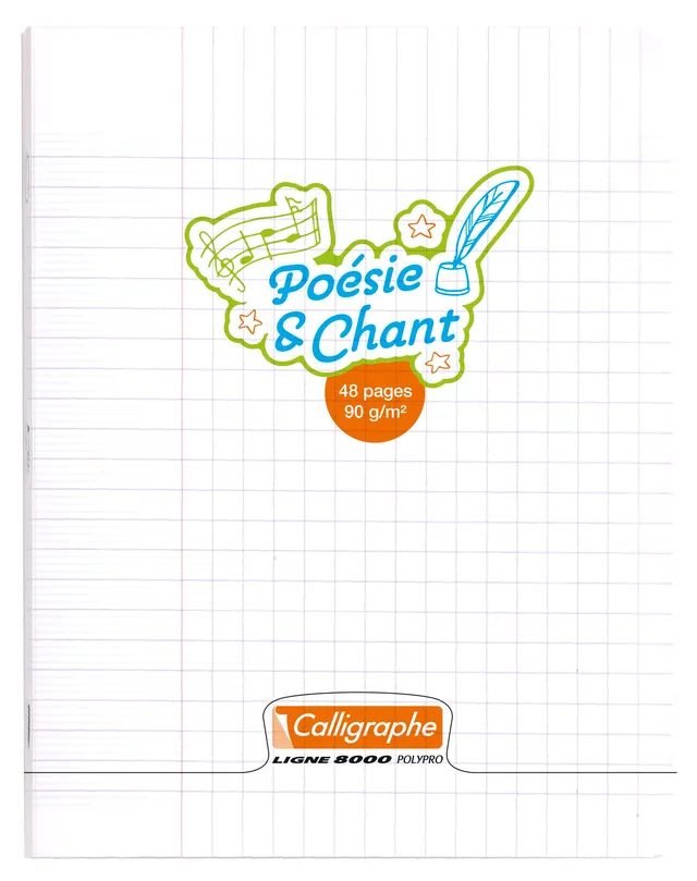 clairefontaine-calligraphe-18120c-heft-17x22-cm-seyes-blanko-90g image 1