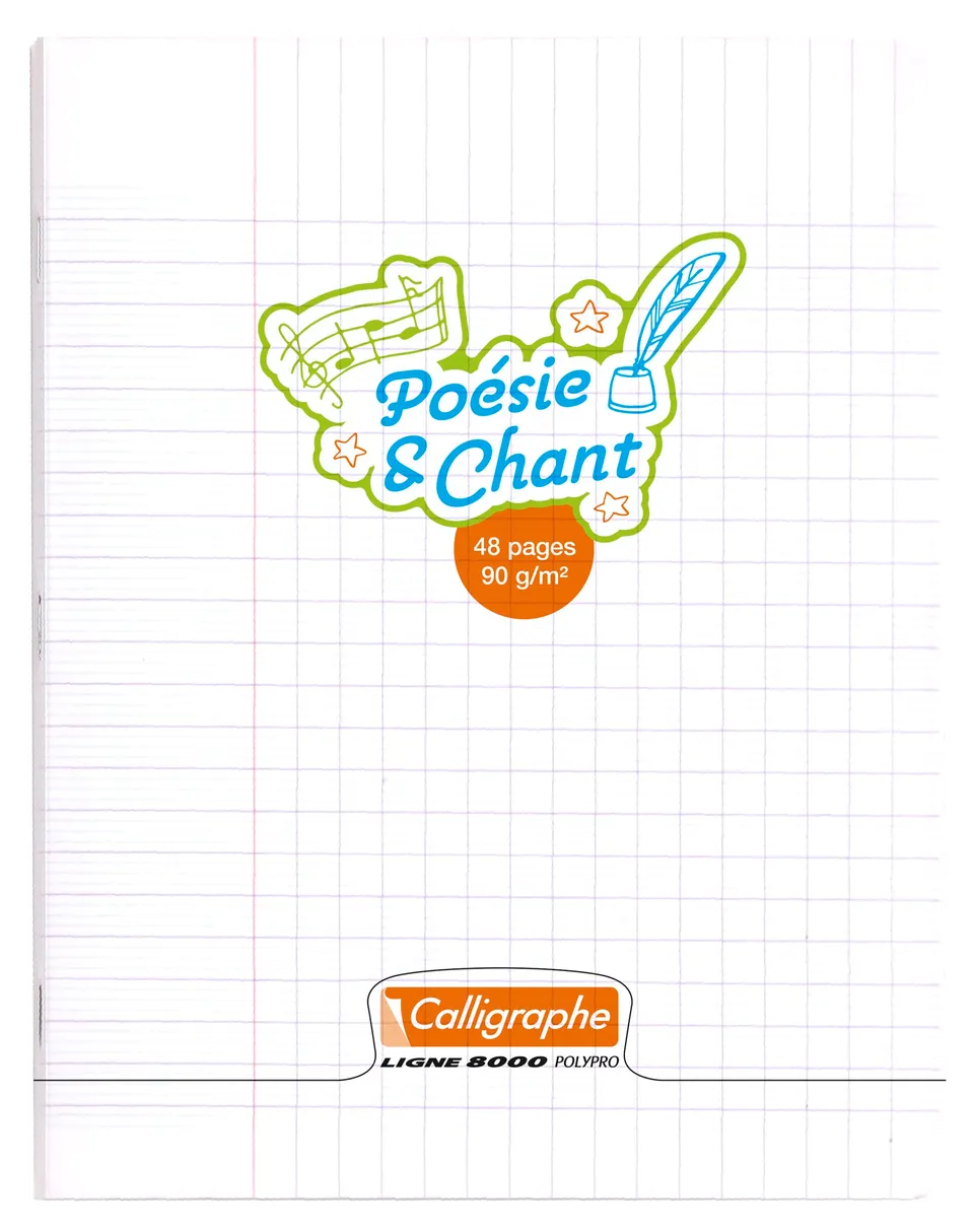 clairefontaine-calligraphe-18120c-heft-17x22-cm-seyes-blanko-90g image 1