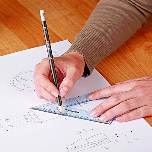 kores-grafitos-bleistift-hb-dreieckig-mit-radierer-4-st-ck image 5