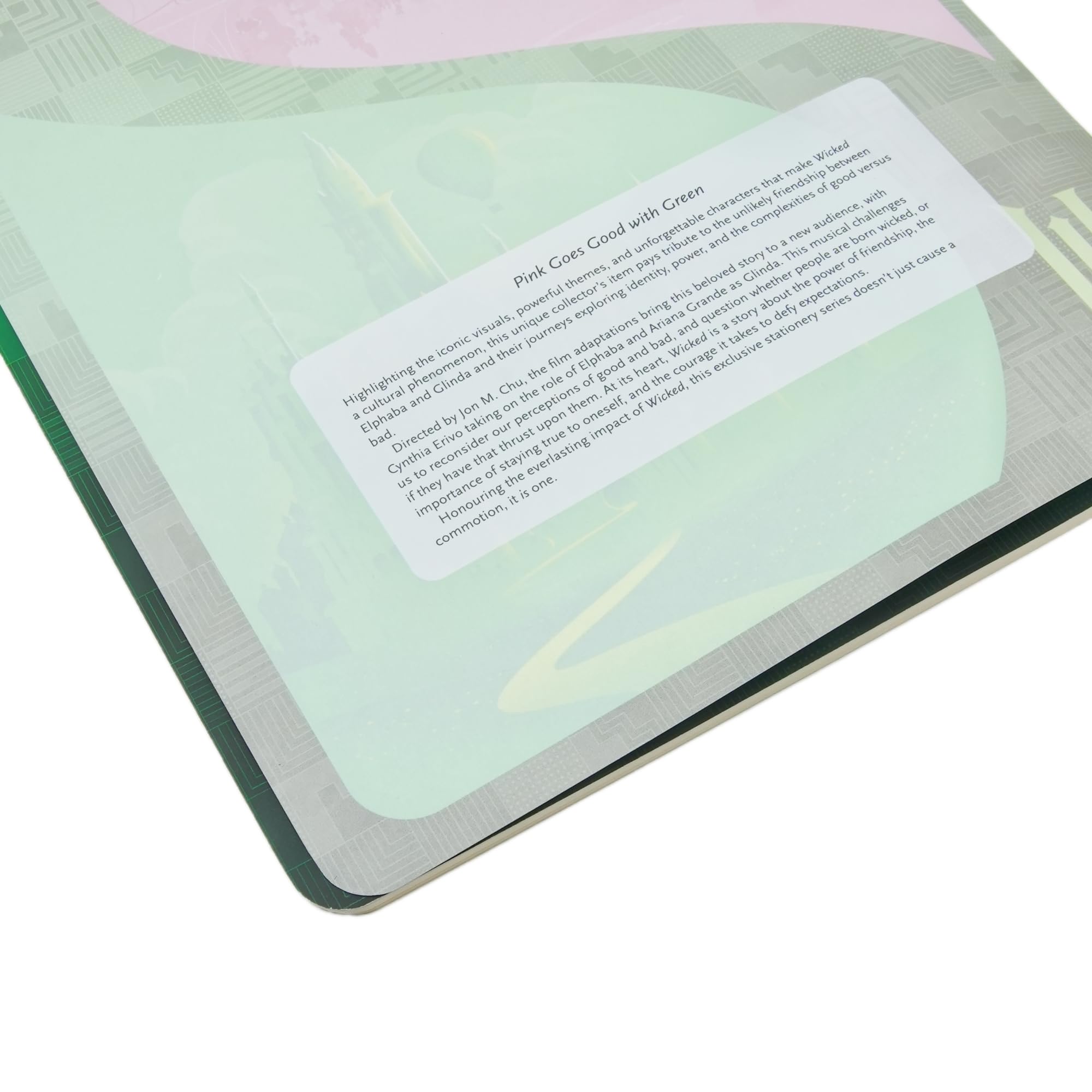 paperblanks-wicked-collection-pink-goes-good-with-green-a4-cahier-kariert-grid image 3