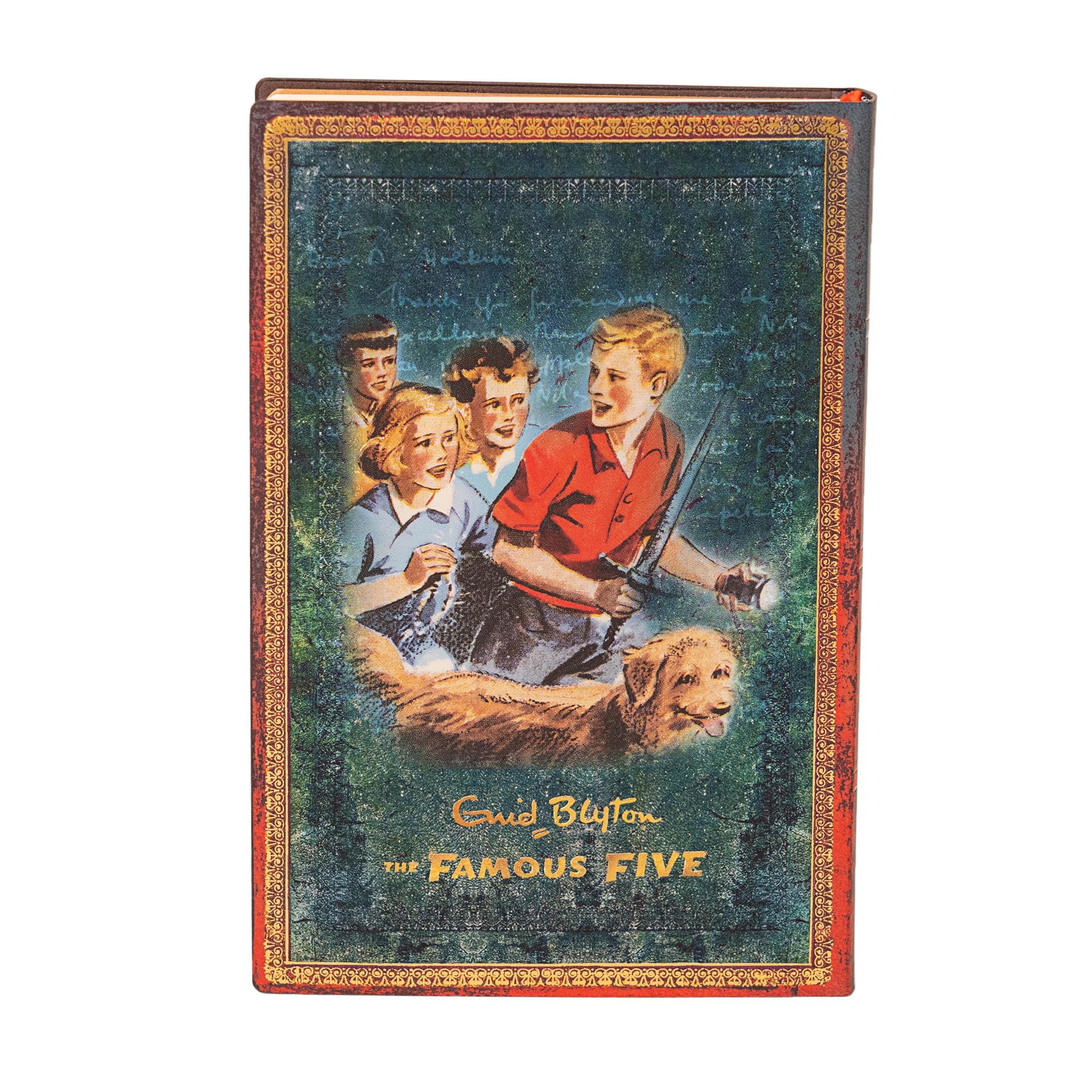 paperblanks-notizbuch-enid-blyton-die-f-nf-freunde-mini-liniert-softcover-mit-el image 2