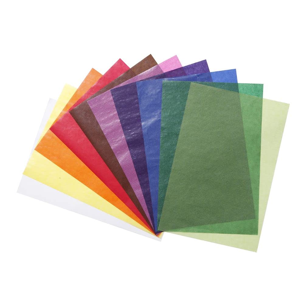 clairefontaine-goldline-transparentpapier-40g-20x30cm-sortiert-10-bogen image 2
