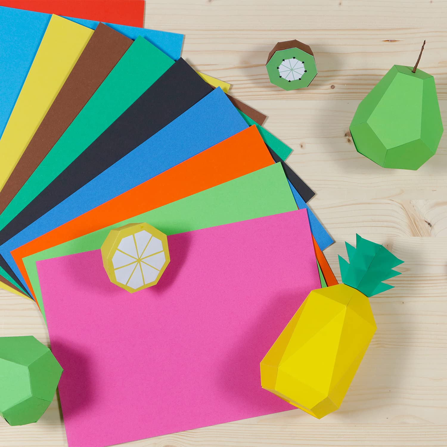 clairefontaine-456203c-fotokarton-recycling-16-x-21-cm-270-g-250-b-gen-farbig-so image 3