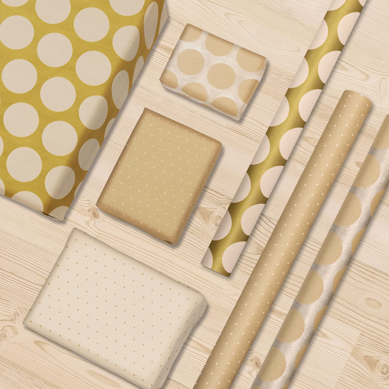 clairefontaine-223879amzc-kraftpapier-rollen-10-x-5-m-x-0-70-m-100-recycelt-gold image 5