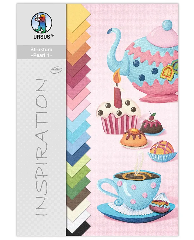 ursus-81310099-bastelblock-struktura-pearl-1-farbmix-23x33cm-220g image 1