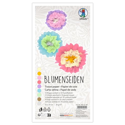 ursus-blumenseide-pastellfarben-4592299-seidenpapier-50-x-70-cm-10-bogen-20-g-m image 4
