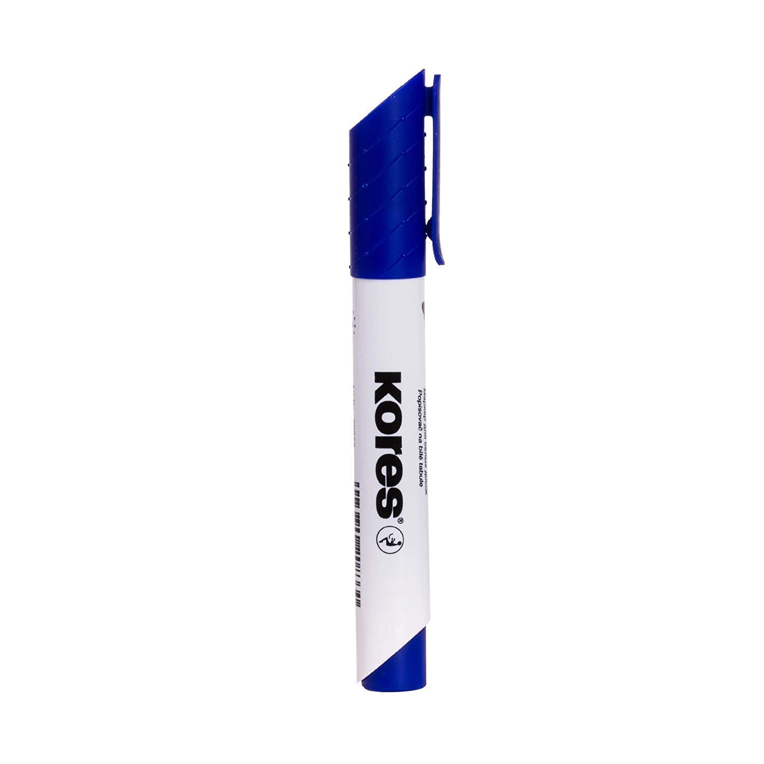 kores-k-marker-xw1-whiteboard-marker-blau-rundspitze-12er-pack image 1