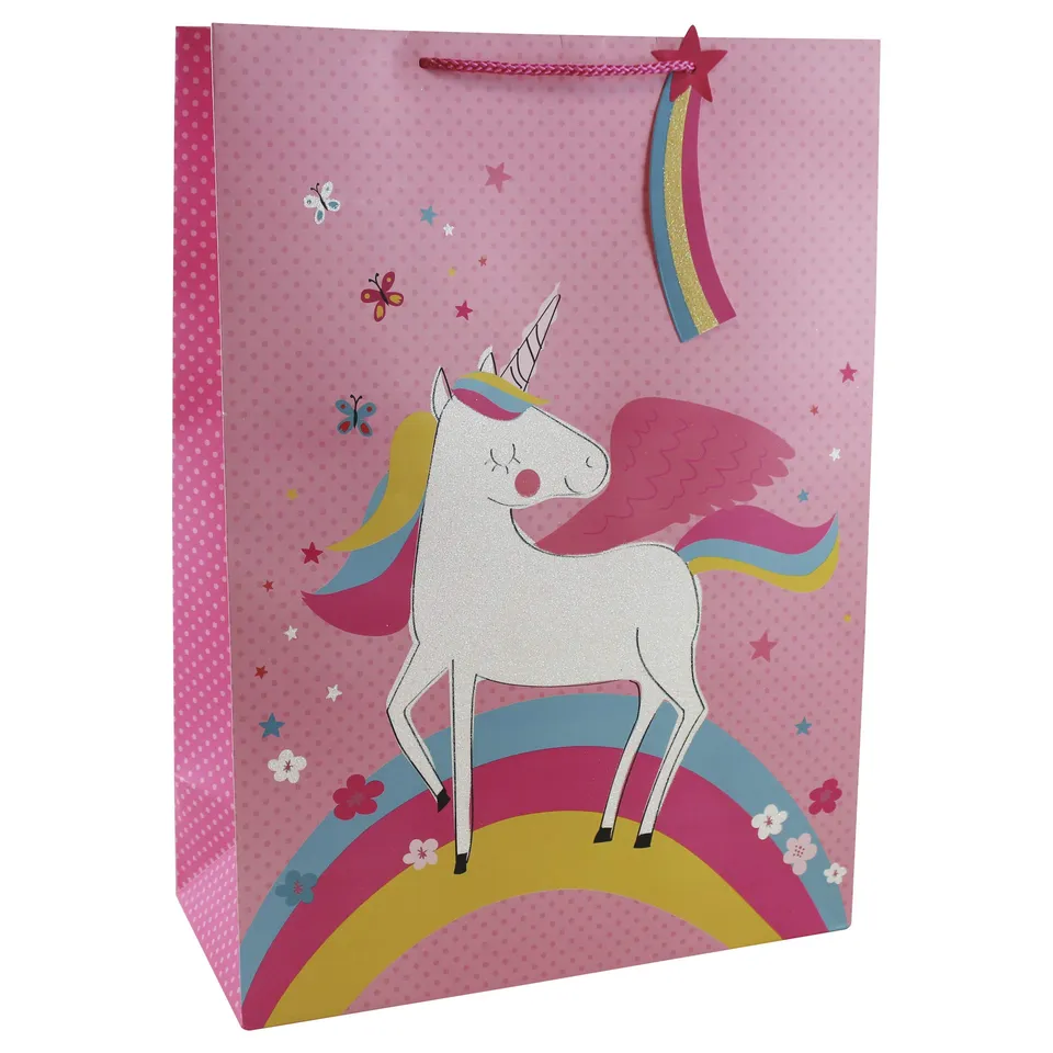 clairefontaine-animalis-geschenktasche-xl-einhorn-33-x-15-x-45-5-cm image 1
