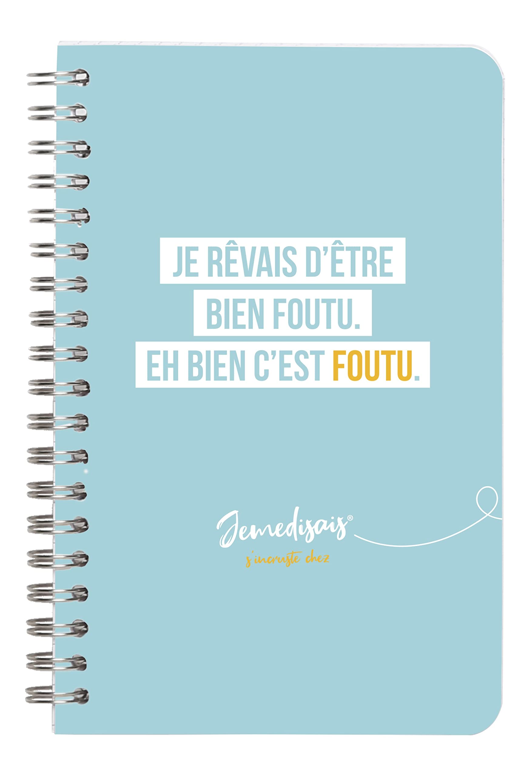 clairefontaine-116012c-spiralheft-je-me-disais-11x17cm-50-blatt-liniert-motiv-zu image 1