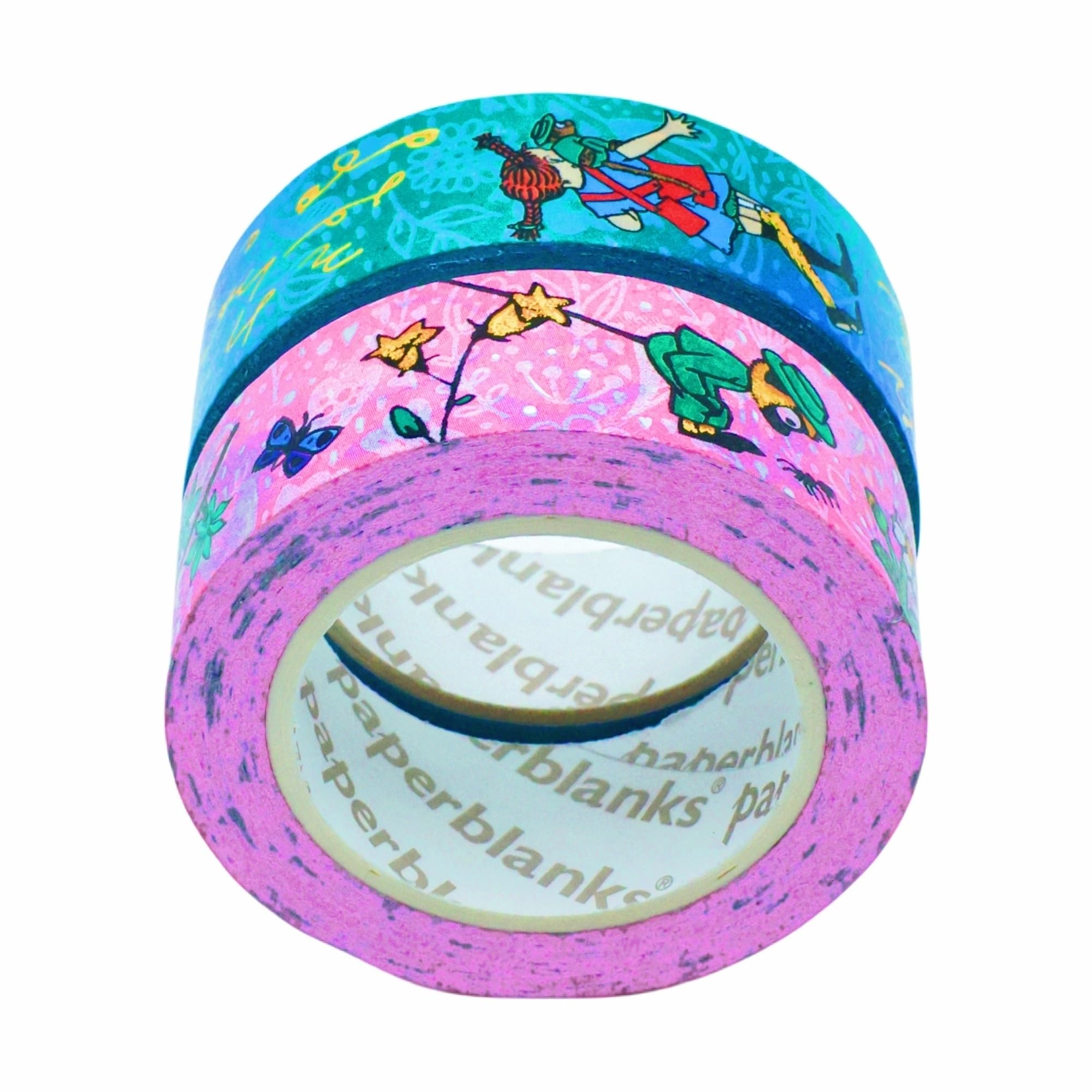paperblanks-astrid-lindgren-pippi-longstocking-washi-tape-mixed-pack-deko-klebeb image 2