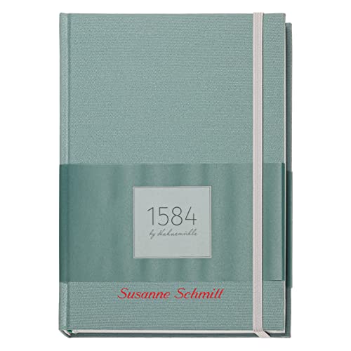 hahnem-hle-notizbuch-1584-seegr-n-a5-hoch-90-g-m-100-blatt-personalisiert-mit-na image 6