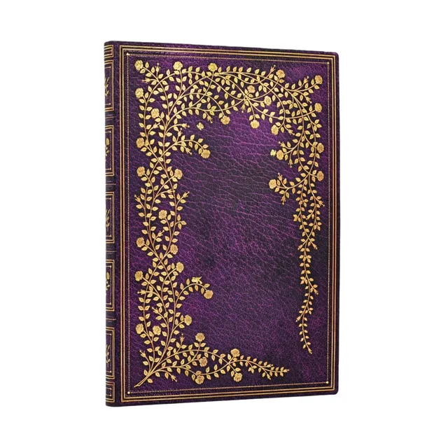 paperblanks-new-york-rose-midi-journal-liniert-softcover-mit-gummiband-gilded-ag image 1