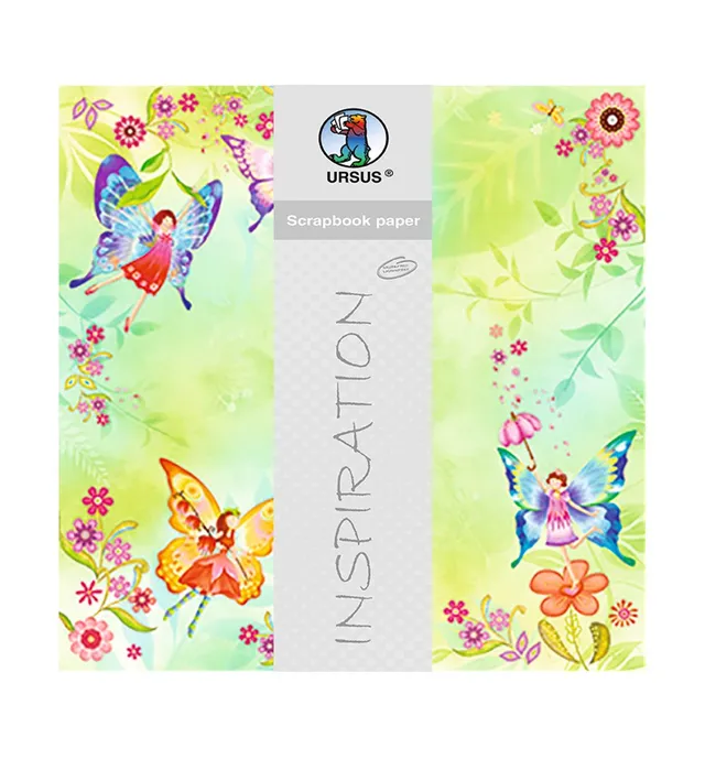 ursus-703000233-premium-glitter-scrapbook-paper-elfen-designkarton-30-5-x-30-5-c image 1