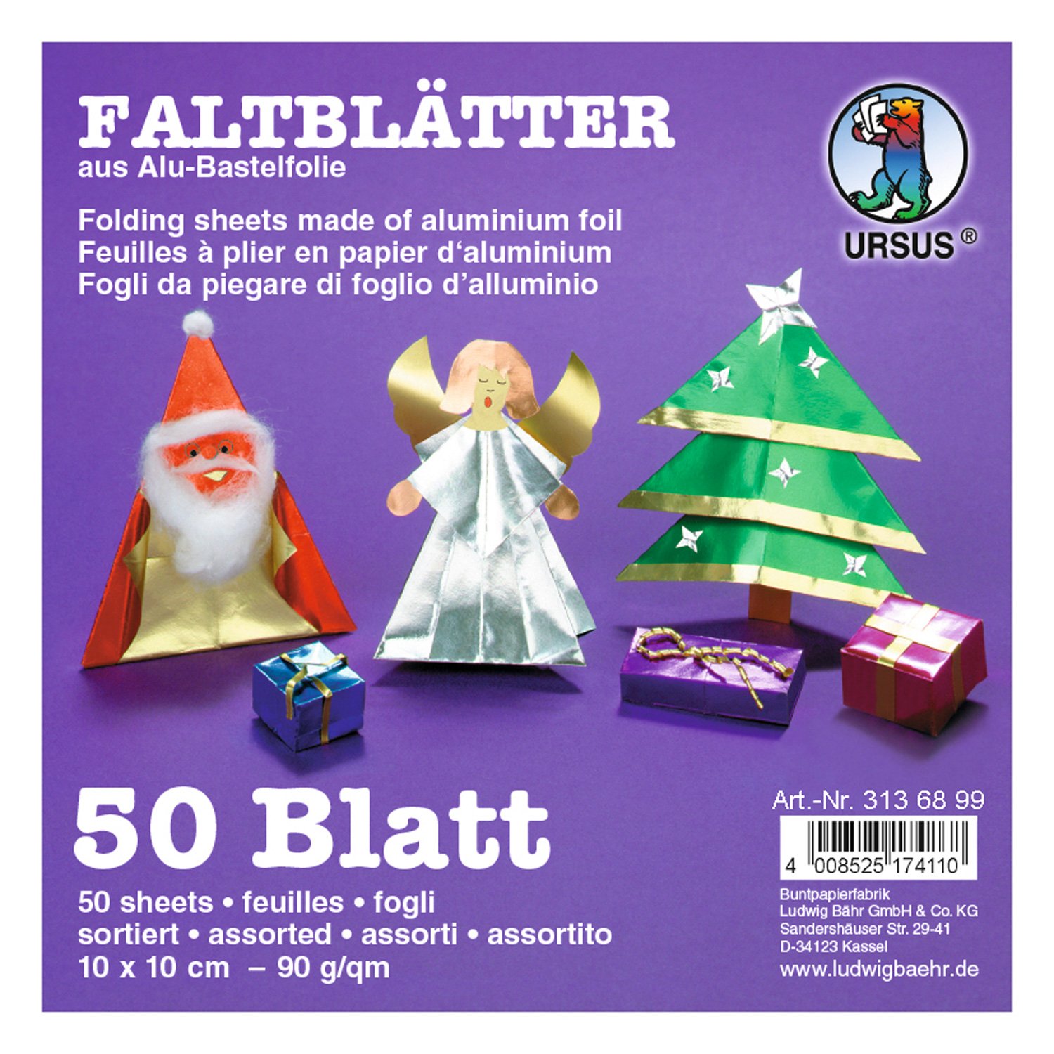 ursus-faltbl-tter-alu-mit-sternchenpr-gung-17-5-cm-90-g-qm-50-blatt-10-farben image 5
