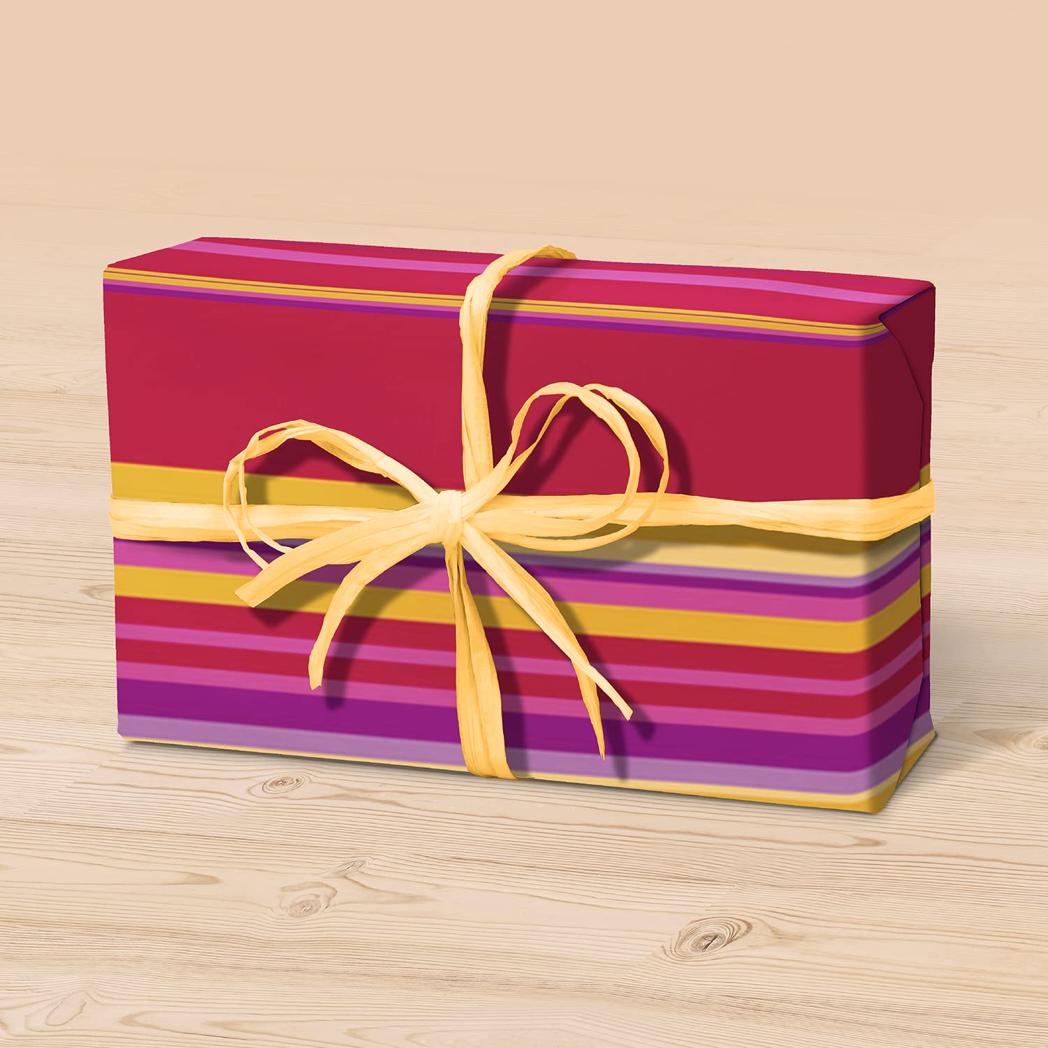 clairefontaine-geschenkpapier-rolle-alliance-fantasie-50x0-70m-rot-gold image 4