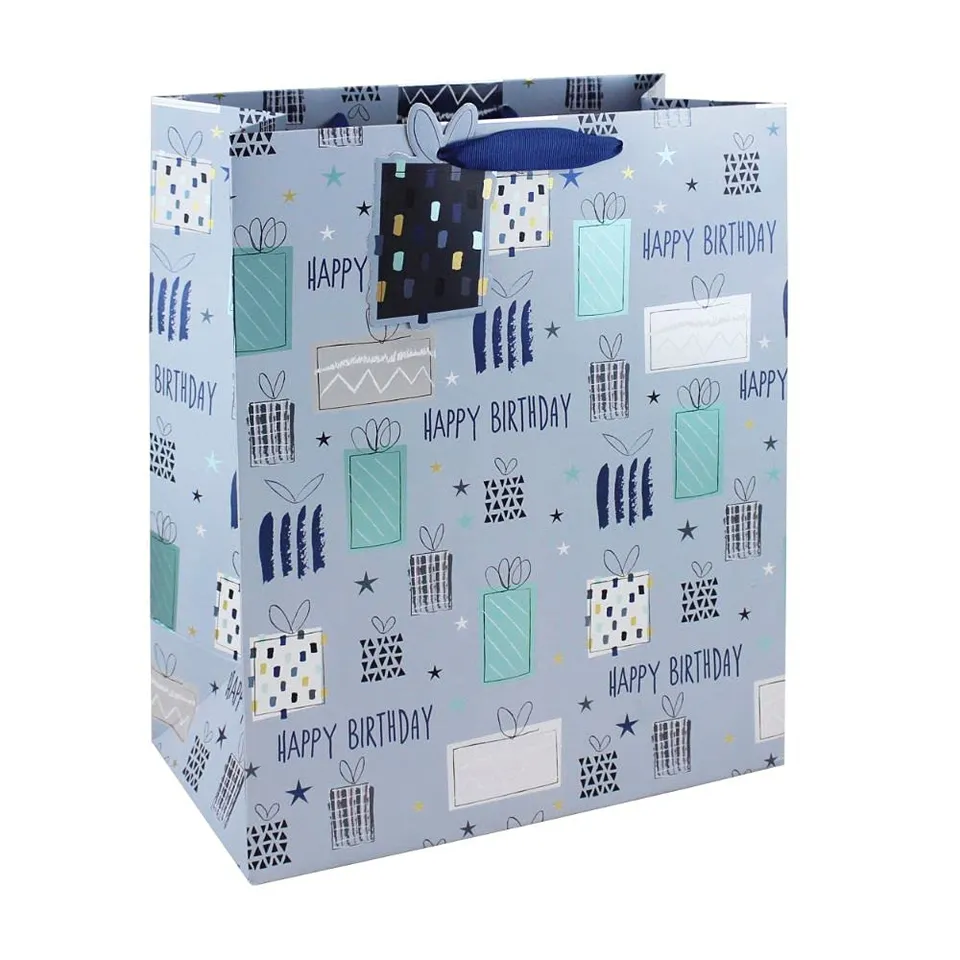 clairefontaine-geschenkt-te-l-26-5x14x33-cm-210g-happy-birthday-metalleffekt image 1