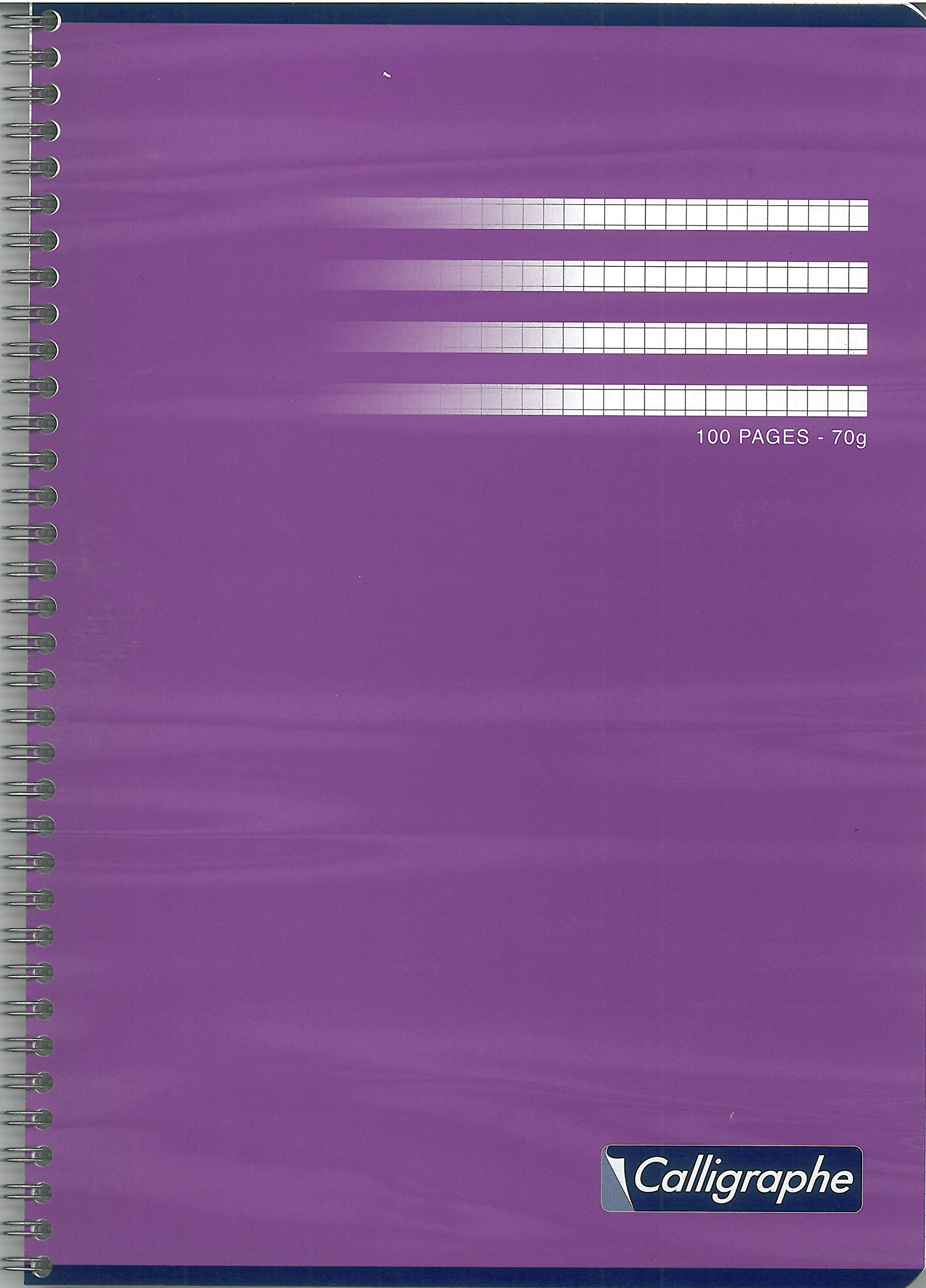 clairefontaine-calligraphe-2407c-spiralhefte-a4-kariert-70g-farbig-sortiert-10-s image 1