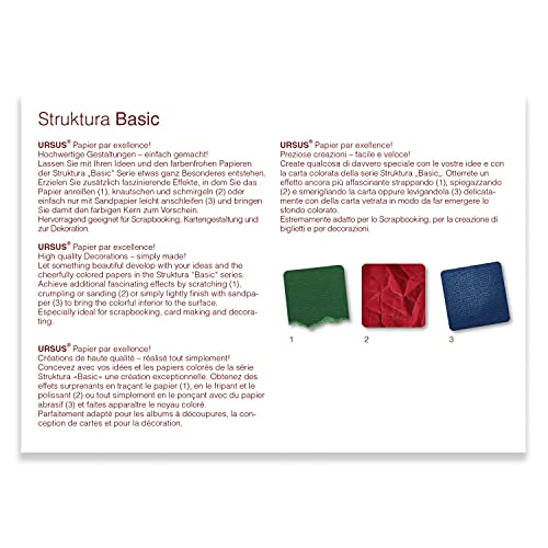 ursus-struktura-basic-1-olivgr-n-bastelkarton-tonkarton-30-5-x-30-5-cm-220-g-qm- image 4