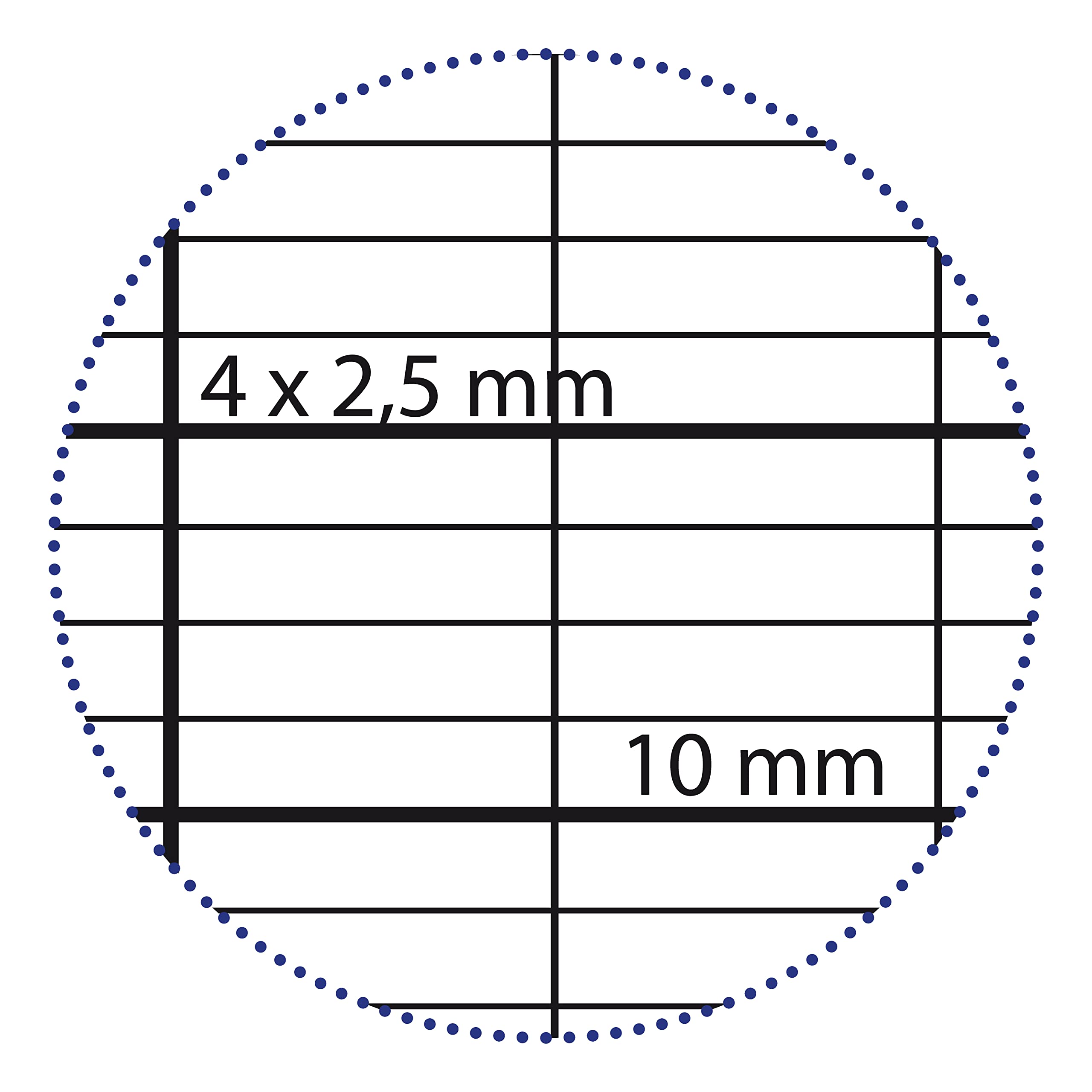 clairefontaine-63396c-heft-a4-48-blatt-seyes-2-5mm-10-10-90g-sortiert image 3