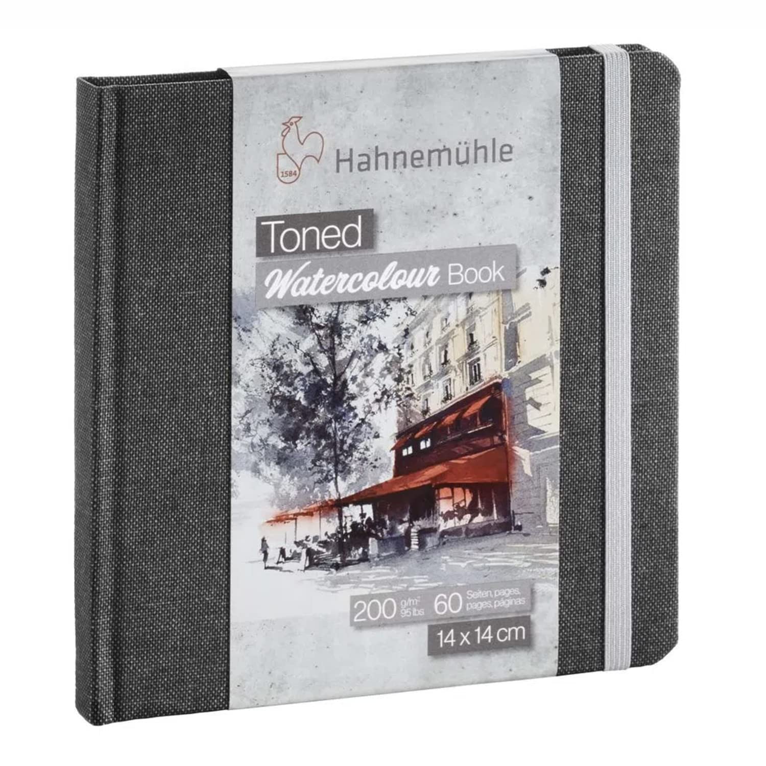 hahnem-hle-toned-aquarellbuch-a6-beige-200-g-m-querformat image 6