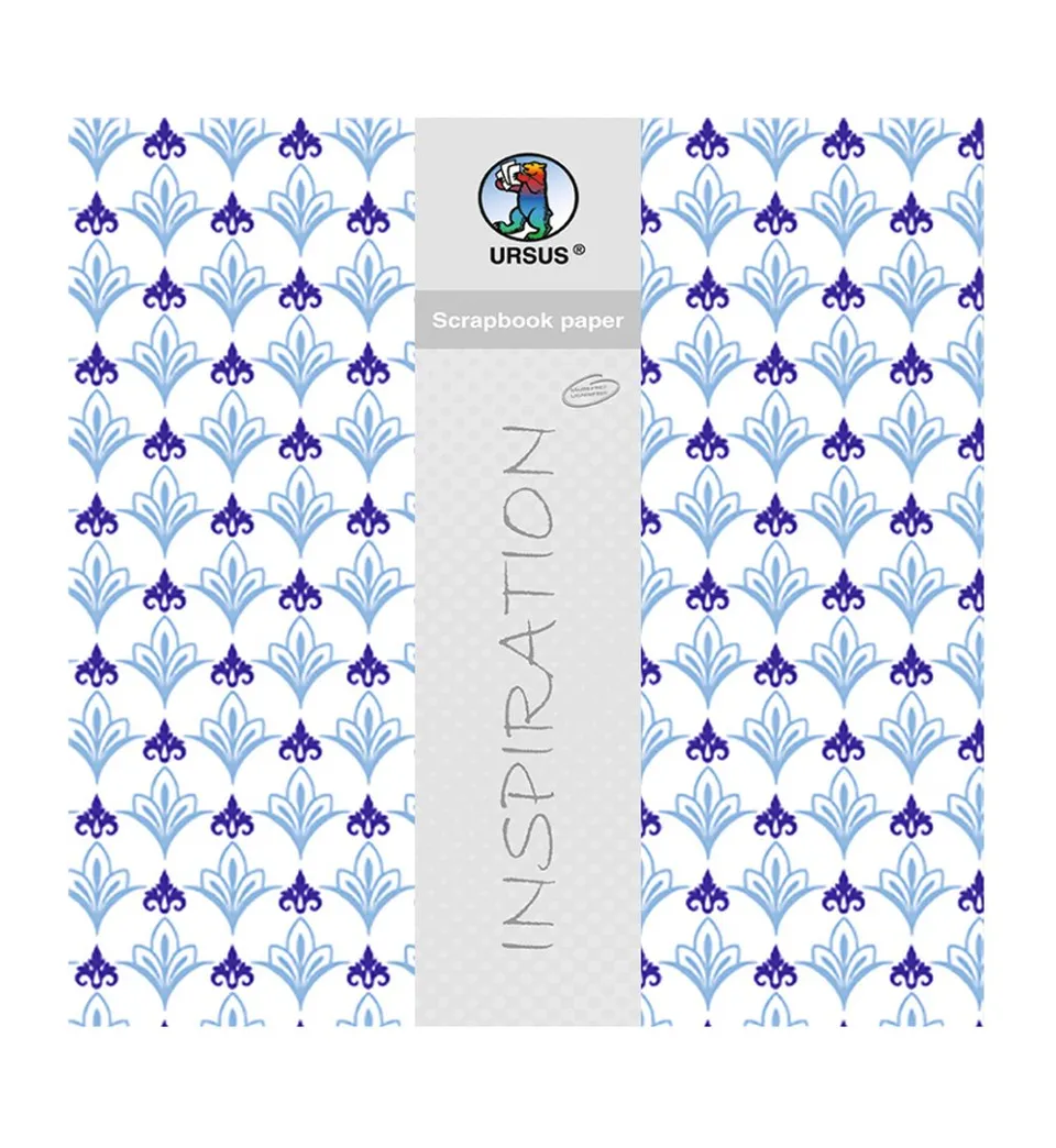 ursus-scrapbook-paper-lotta-2-motiv-135-30-5-x-30-5-cm-190-g-qm-5-blatt image 1