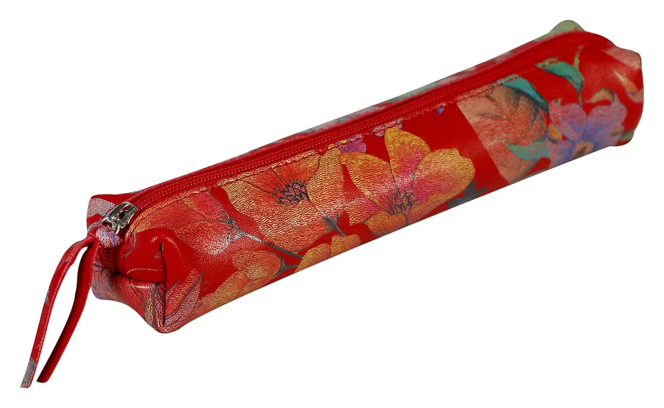 clairefontaine-celeste-slim-schlamperm-ppchen-leder-19-5cm-rot image 1