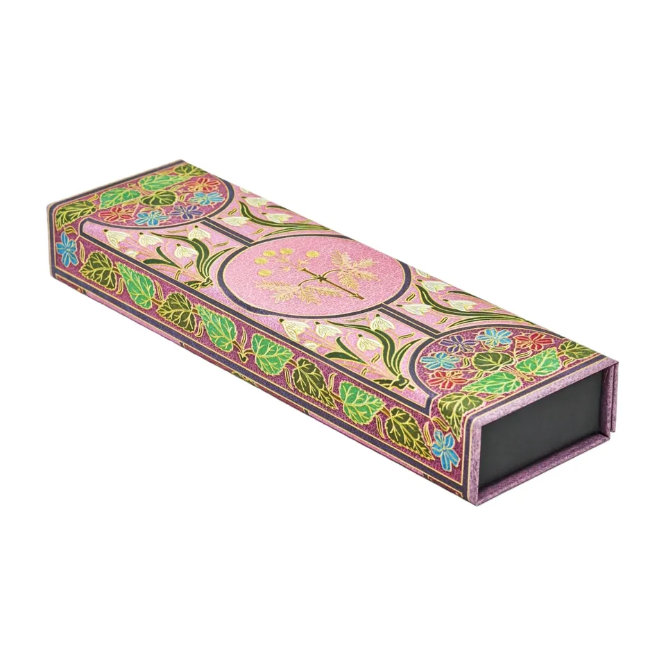 paperblanks-mimosa-poetry-in-bloom-stiftemappe image 1