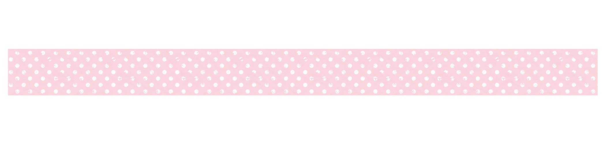 ursus-deko-klebeband-masking-tape-punkte-ros-15-mm-x-10-m image 1